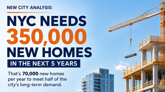 NYC Says It Needs 350,000 New Homes in Five Years as Housing Shortage Intensifies (featured)